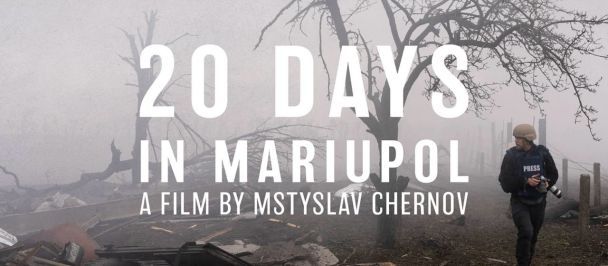 Фільм “20 днів у Маріуполі”. Фото: Telegram Володимира Зеленського / © 