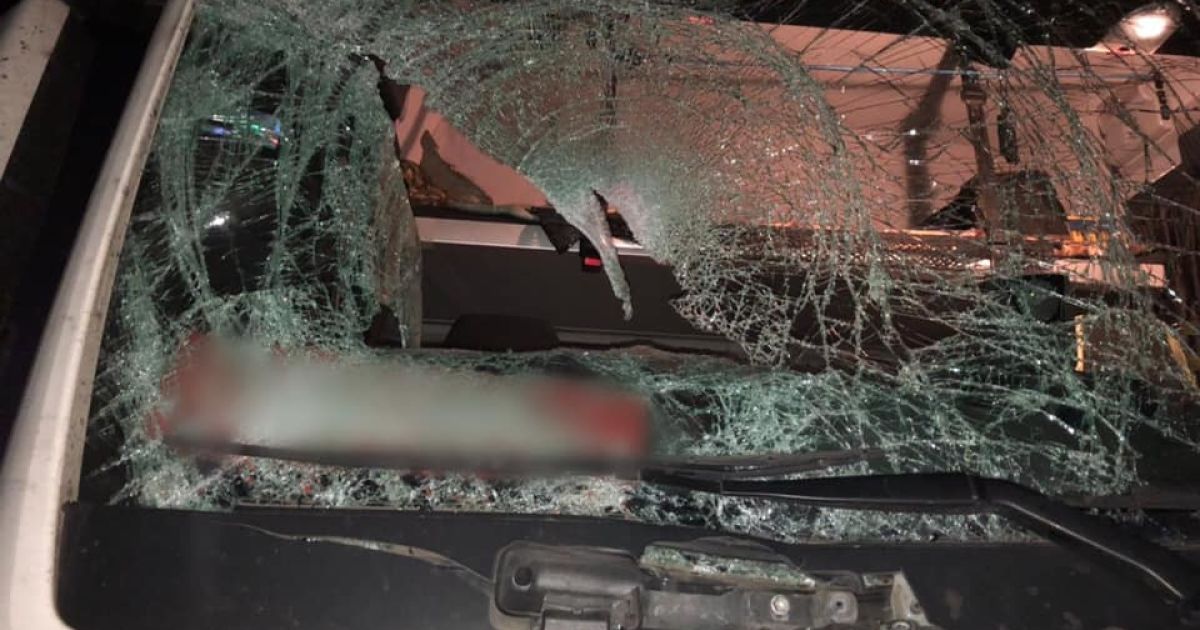 У Київській області 16-річний хлопець стрибнув з мосту просто на автівку і загинув / © Поліція Київської області