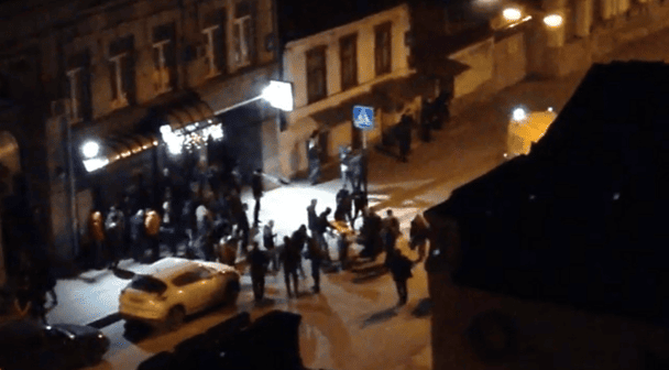 Римарська у ніч на 15 березня 2014 / © Azov. Press