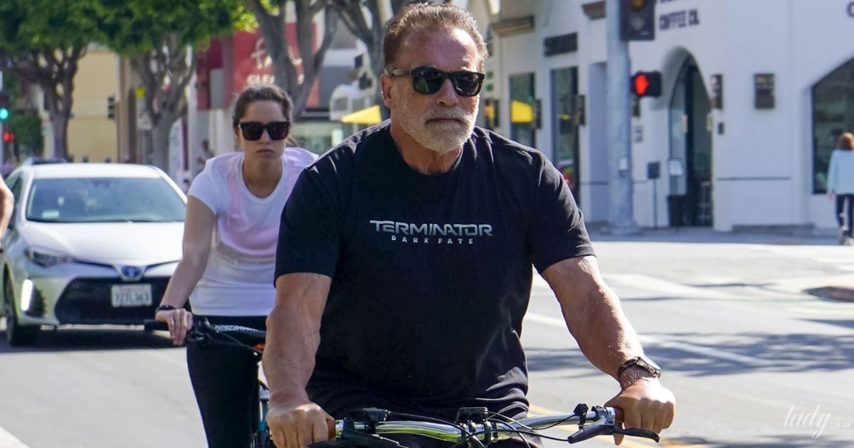 Арнольд Шварценеггер с дочерью Кристиной