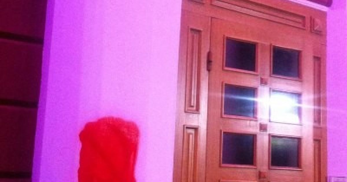 серп и молот в Одесе_2 / © Управління поліції охорони в Одеській області