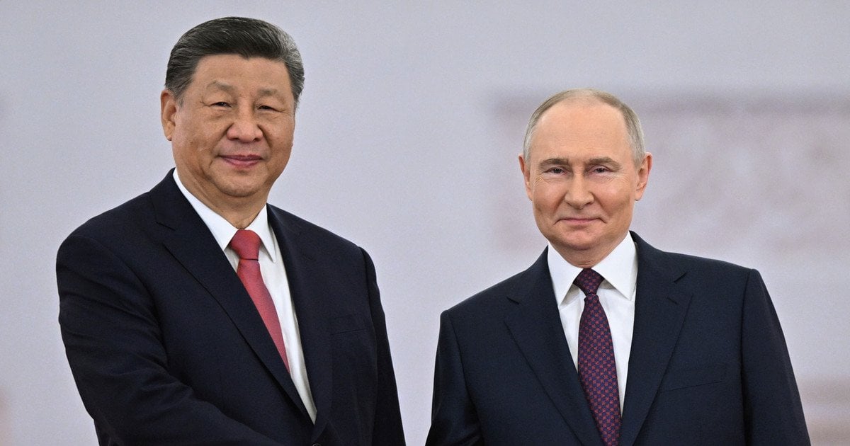 Лідер Китаю Сі Цзіньпін і президент Росії Володимир Путін