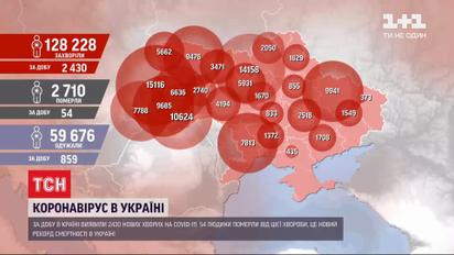 Украина снова побила антирекорд по количеству умерших от COVID-19