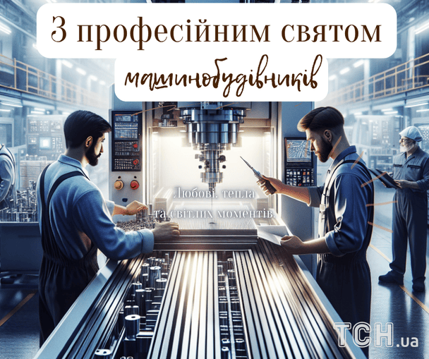 Картинки з Днем машинобудівника / © ТСН