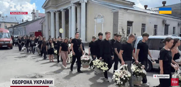 Прощання з загиблими / © ТСН