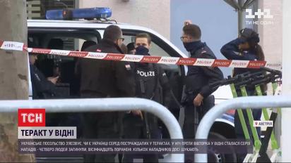 Серія кривавих нападів: внаслідок терактів у Відні загинули 4-ро людей, ще 18 поранені