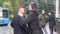 "Кто г*внюк, тварь". Парасюк под Радой ударил Гелетея 