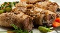 М'ясні рулетики з картоплею та маринованими огірками