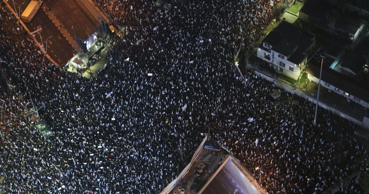 Десятки тисяч людей протестували в Ізраїлі