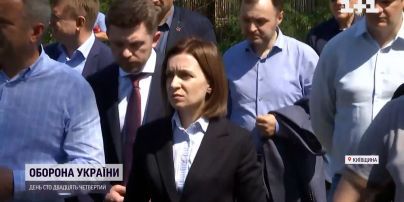 Мая Санду прибула до України та відвідала Бучу