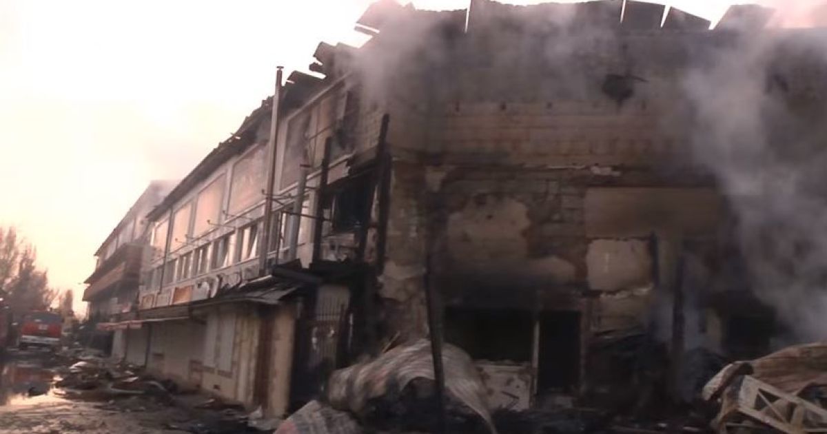 Масштабный пожар под Одессой: в Затоке горела база отдыха "Сказка"