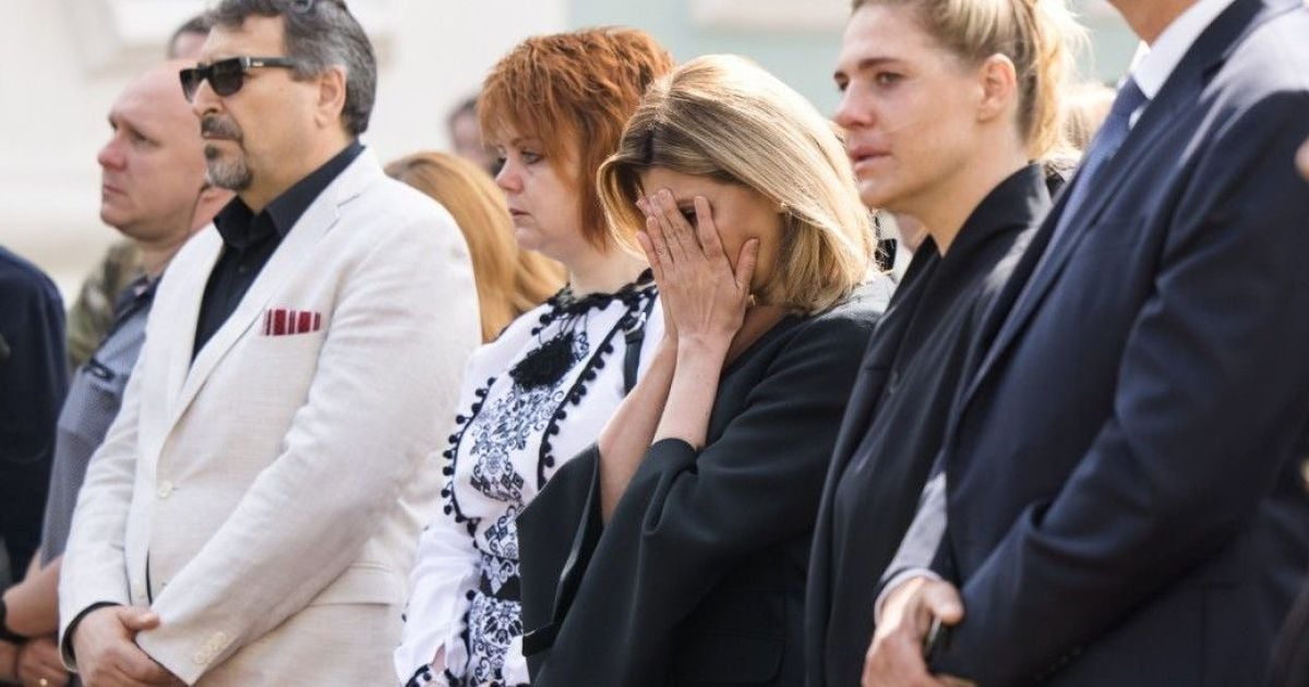 Вшанування пам'яті загиблих у війні дітей Олена Зеленська_7 / © Офіс президента України