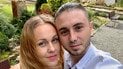 Тарас Тополя с женой Еленой