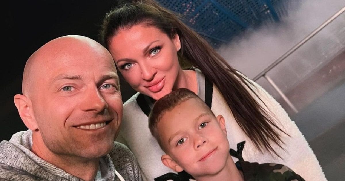 Влад Яма з сином і дружиною