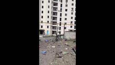 Последствия российского удара КАБами по Харькову