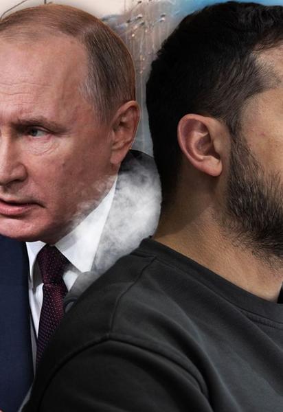 Зеленский и Путин