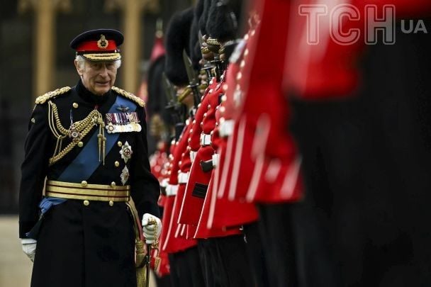 Король Чарльз на репетиции Trooping the Colour / © Associated Press