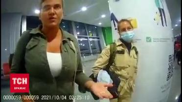 Эксклюзив ТСН: использование поддельного COVID-сертификата - видео Надежды Савченко из аэропорта "Борисполь"