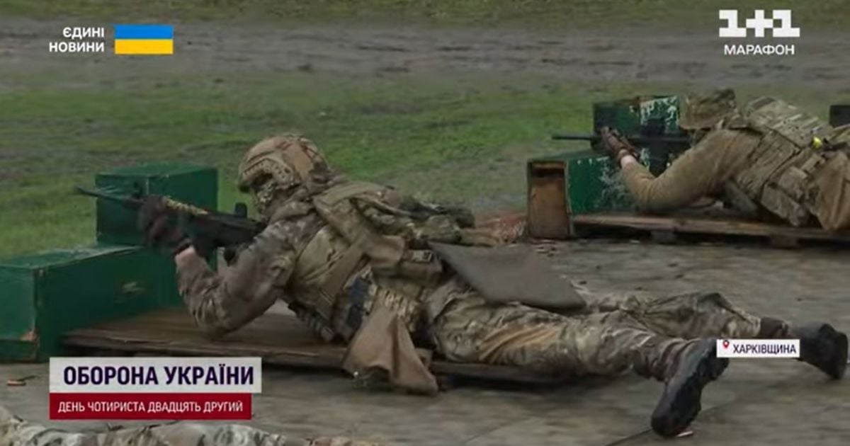 Підготовка добровольців “Гвардії наступу”