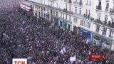 Марш единства в центре Парижа собрал полтора миллиона людей