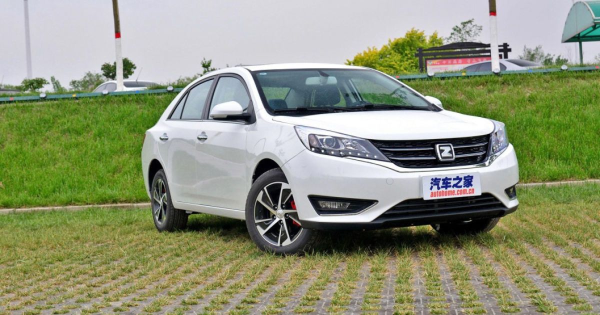 На китайский рынок выходит новый седан Zotye Z360
