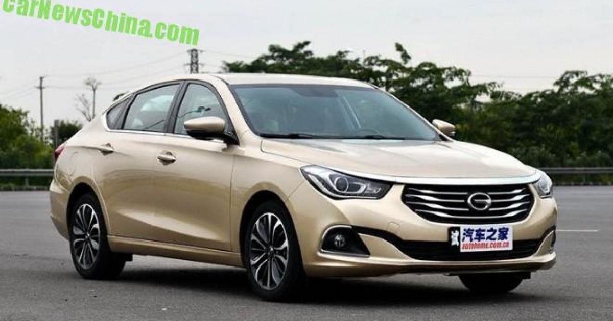 На китайский рынок вышел новый седан Trumpchi GA6