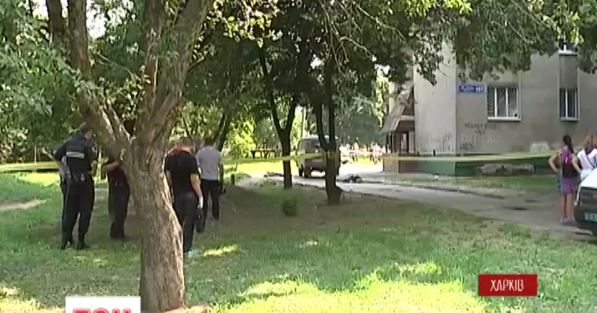 Убийа с места преступления скрылся на машине