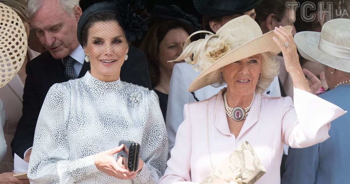 Королева Летиція та королева Камілла