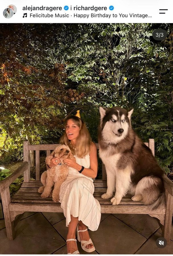 Дружина Річарда Гіра, фото: instagram.com/alejandragere