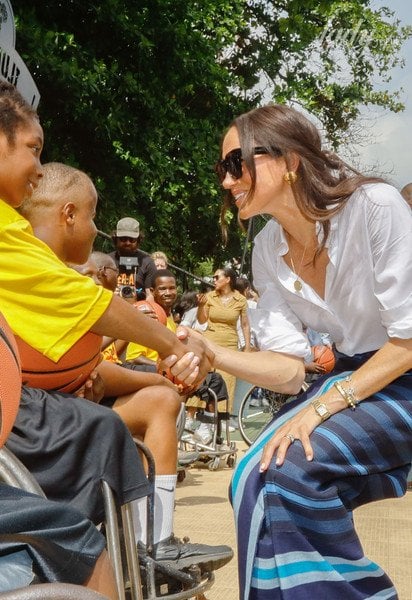 Меган и Гарри в Нигерии / © Getty Images