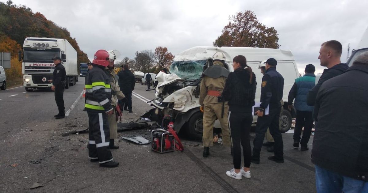 ДТП Харківщина 11.10.2019_3 / © ГУ НП в Харьковской области