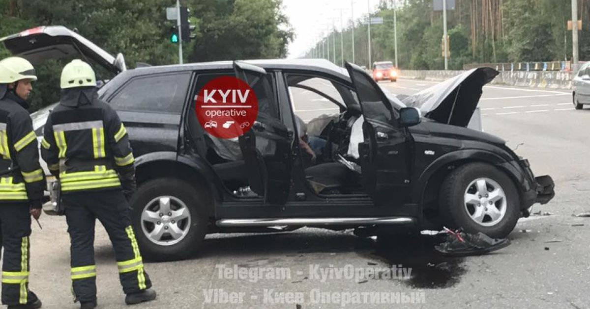 ДТП на Окружній в Києві_8 / © Facebook/Киев Оперативный