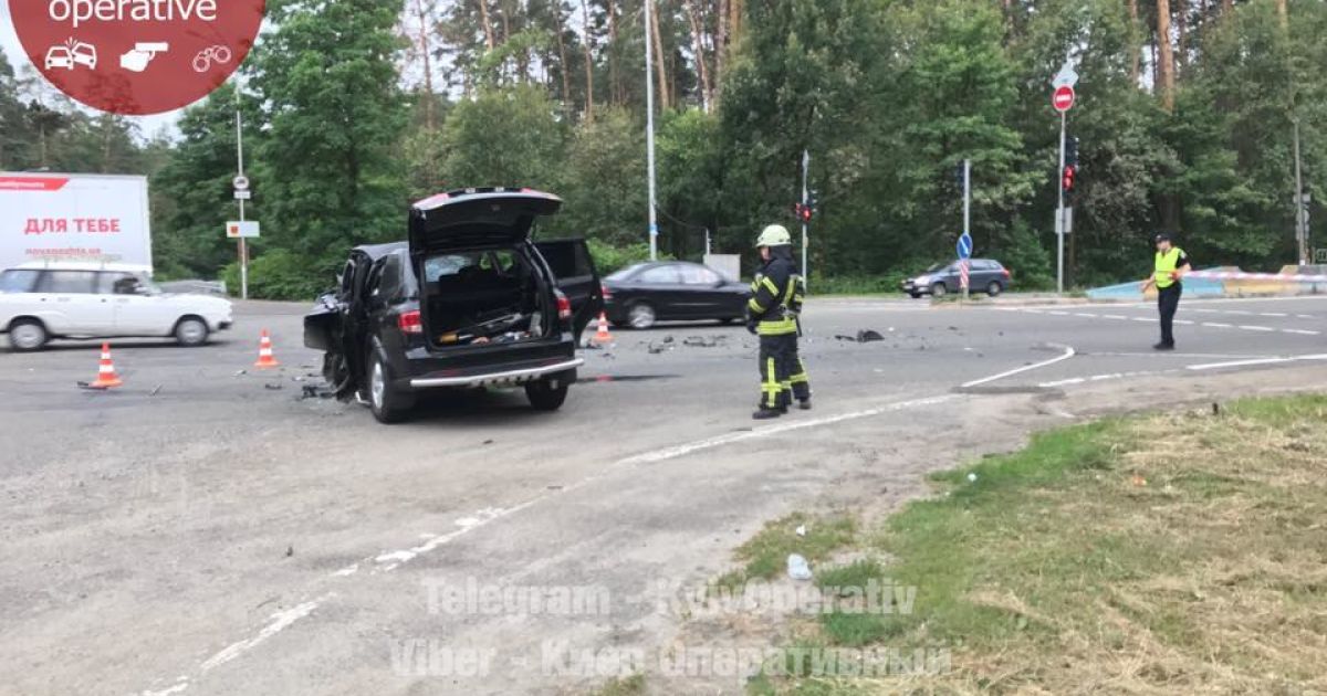 ДТП на Окружній в Києві_4 / © Facebook/Киев Оперативный