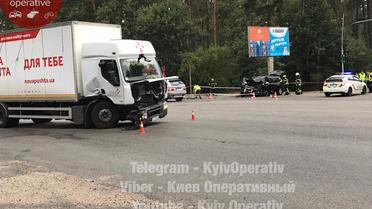 ДТП на Окружній в Києві_5 / © Facebook/Киев Оперативный