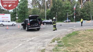 ДТП на Окружній в Києві_4 / © Facebook/Киев Оперативный