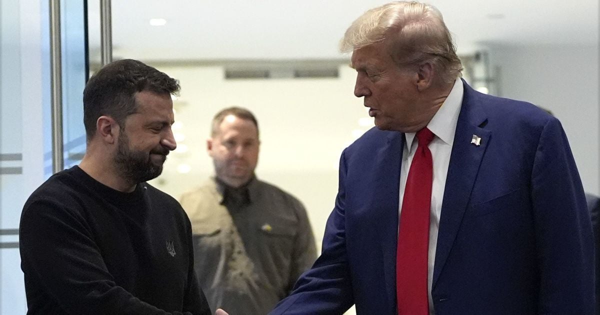 Дональд Трамп та Володимир Зеленський