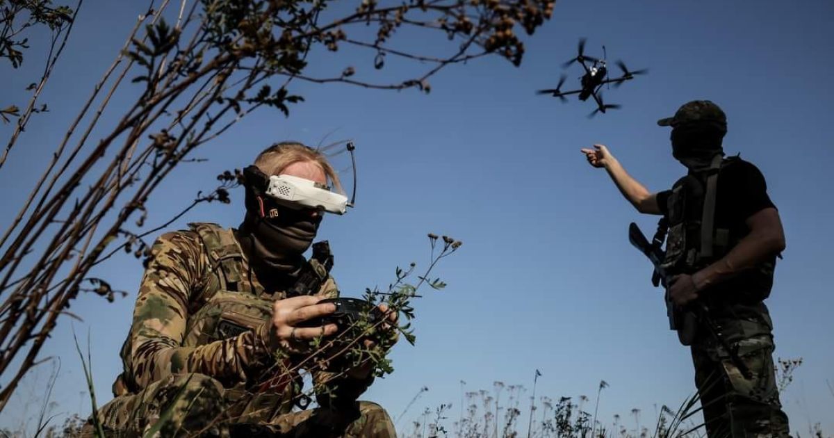 Украинские операторы дронов