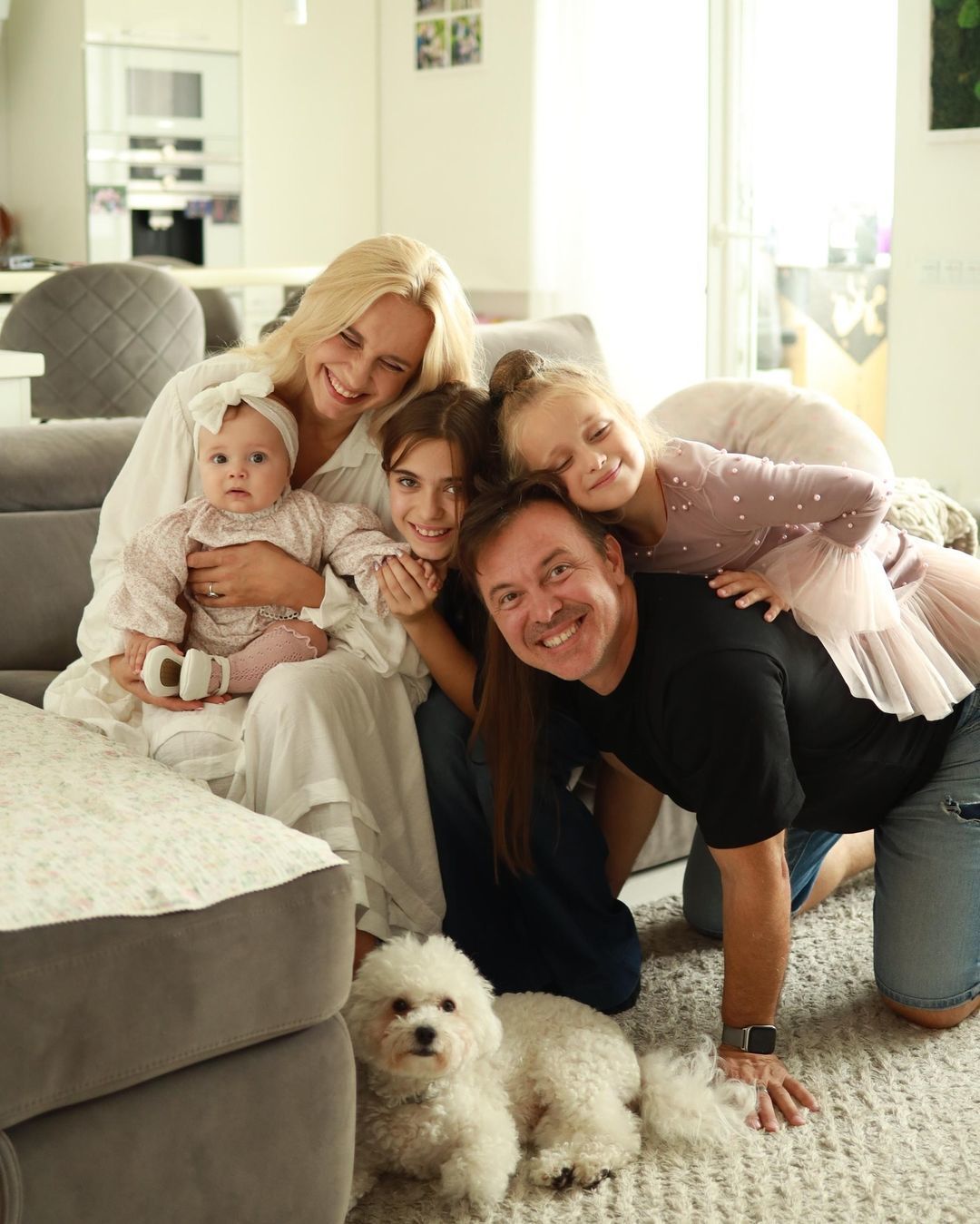 Лилия Ребрик с семьей / © instagram.com/liliya_rebryk