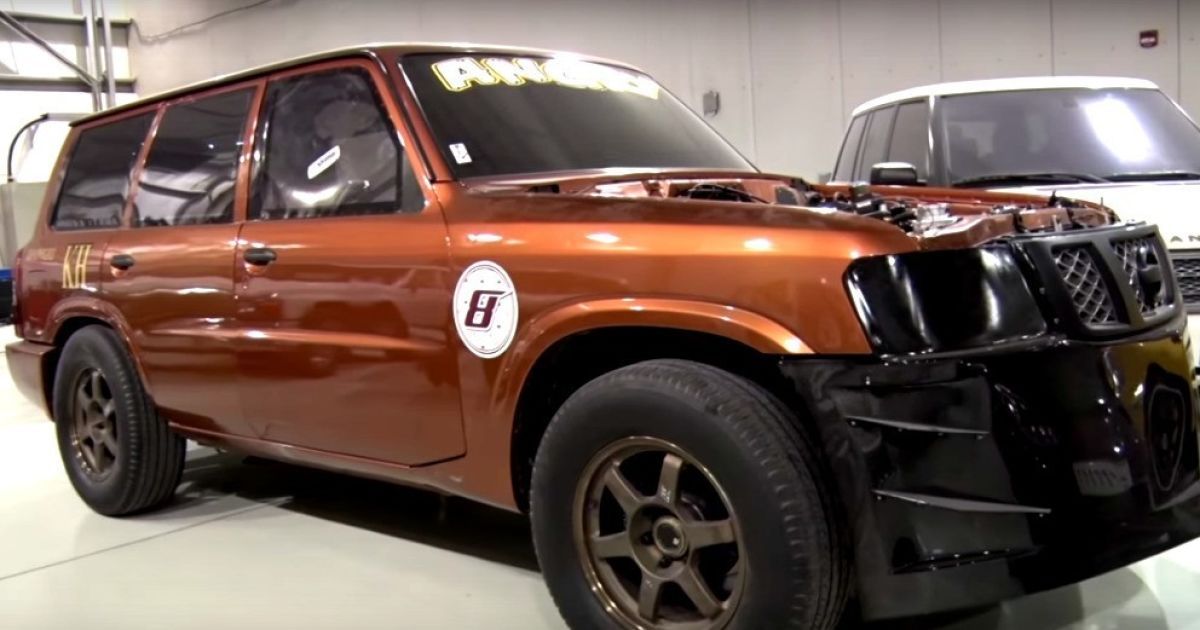Внедорожник Nissan Patrol разогнался до 333,82 км/ч (Видео)