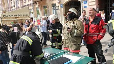 Пожежа на вулиці Петлюри погане фото_06 / © Управление ГСЧС Киева
