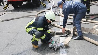 Пожежа на вулиці Петлюри погане фото_07 / © Управление ГСЧС Киева