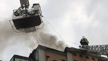 Пожежа на вулиці Петлюри погане фото_04 / © Управление ГСЧС Киева