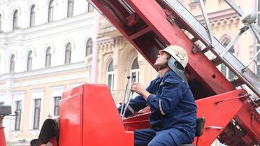 Пожежа на вулиці Петлюри погане фото_03 / © Управление ГСЧС Киева