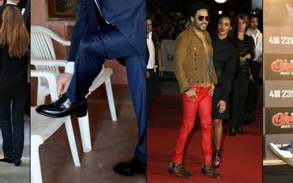 Мужчины на каблуках: знаменитости, которые хотят казаться выше