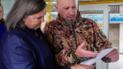Вікторія Нуланд під час відвідин Центру реабілітації ветеранів Міністерства оборони України