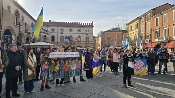 Акція Stop the Evil Together в Італії. Фото: Associazione «Malva»