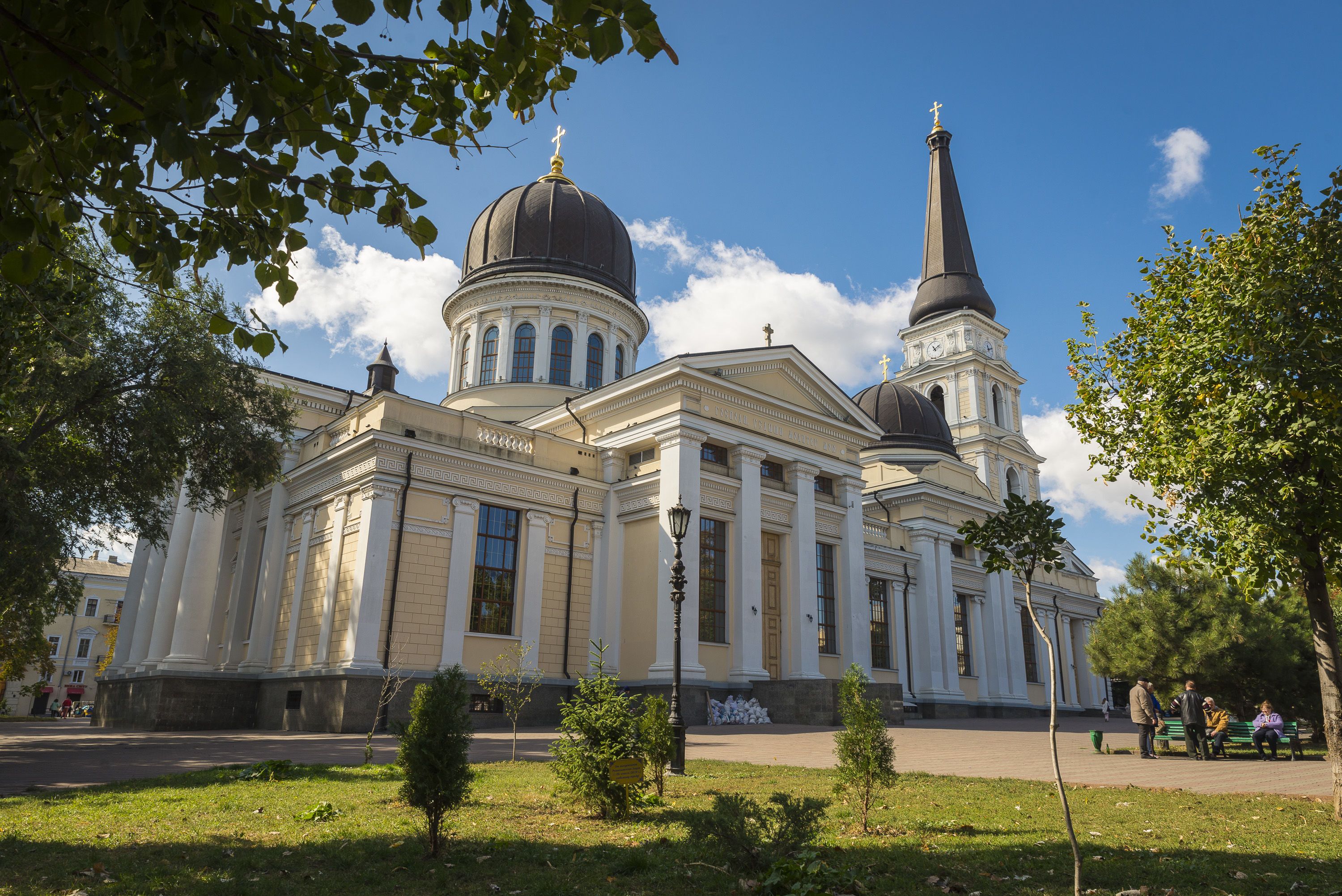 Russian missile attack on the Transfiguration Cathedral in Odesa ...