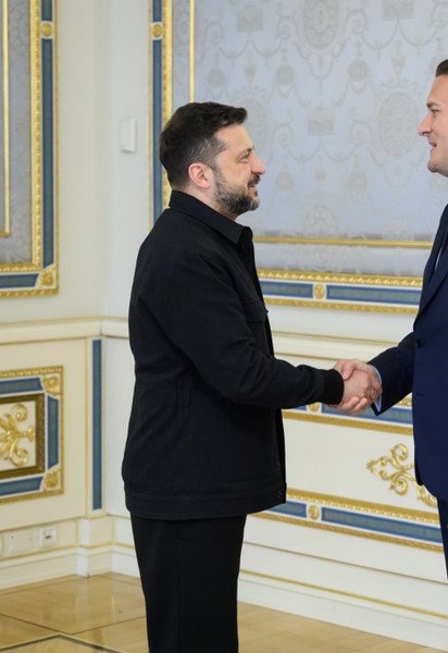 Владимир Зеленский с Весом Стритингом