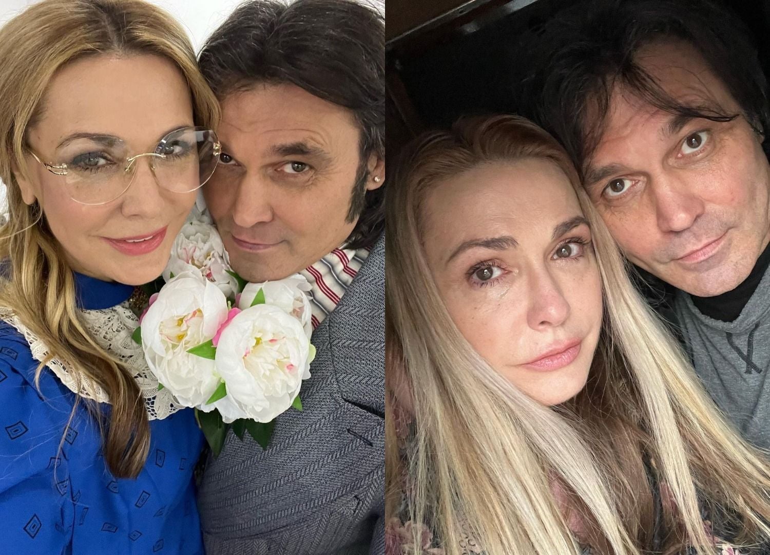 Ольга Сумська та Віталій Борисюк / © instagram.com/olgasumska