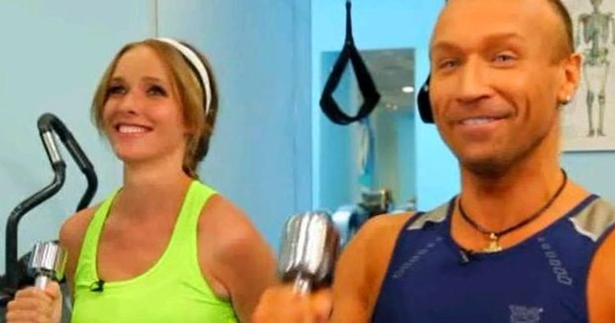 Винник позанимался спортом с Осадчей и рассказал о роде занятий своей возлюбленной